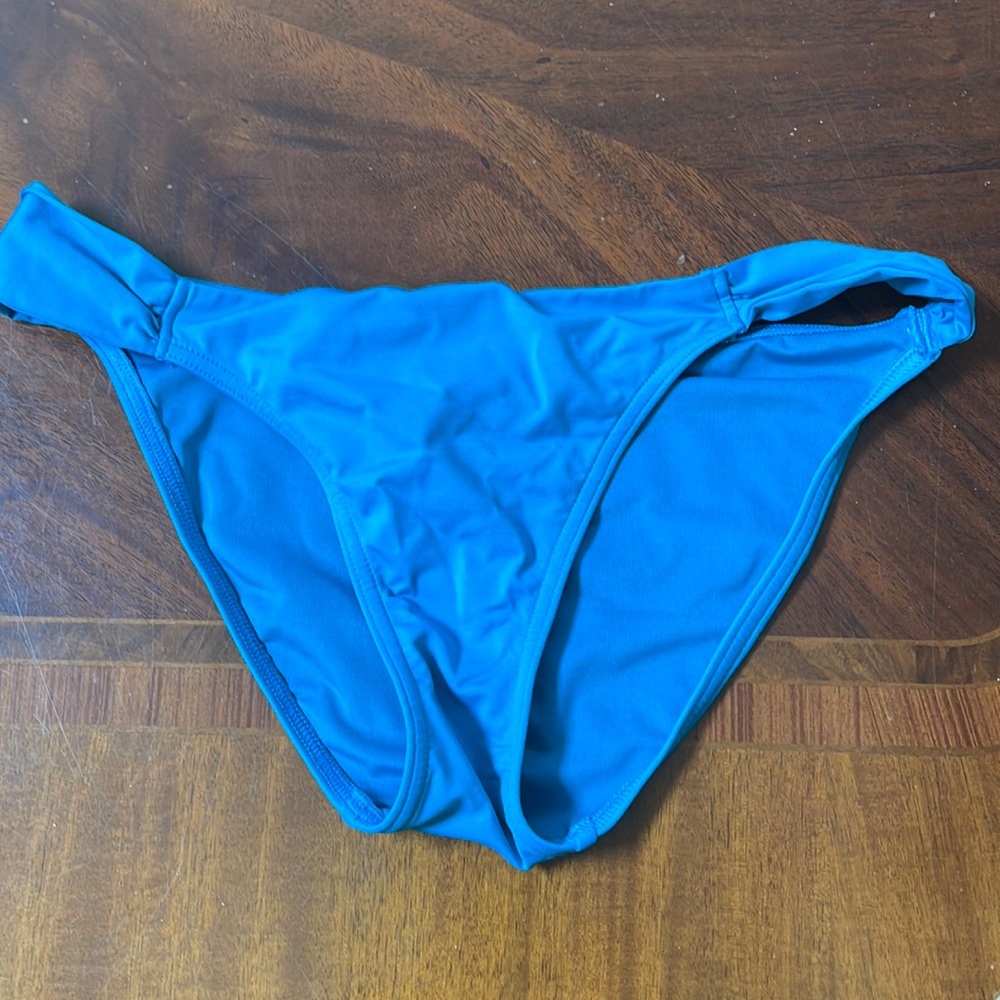 Victoria’s Secret’s teal Blue bikini bottom size small